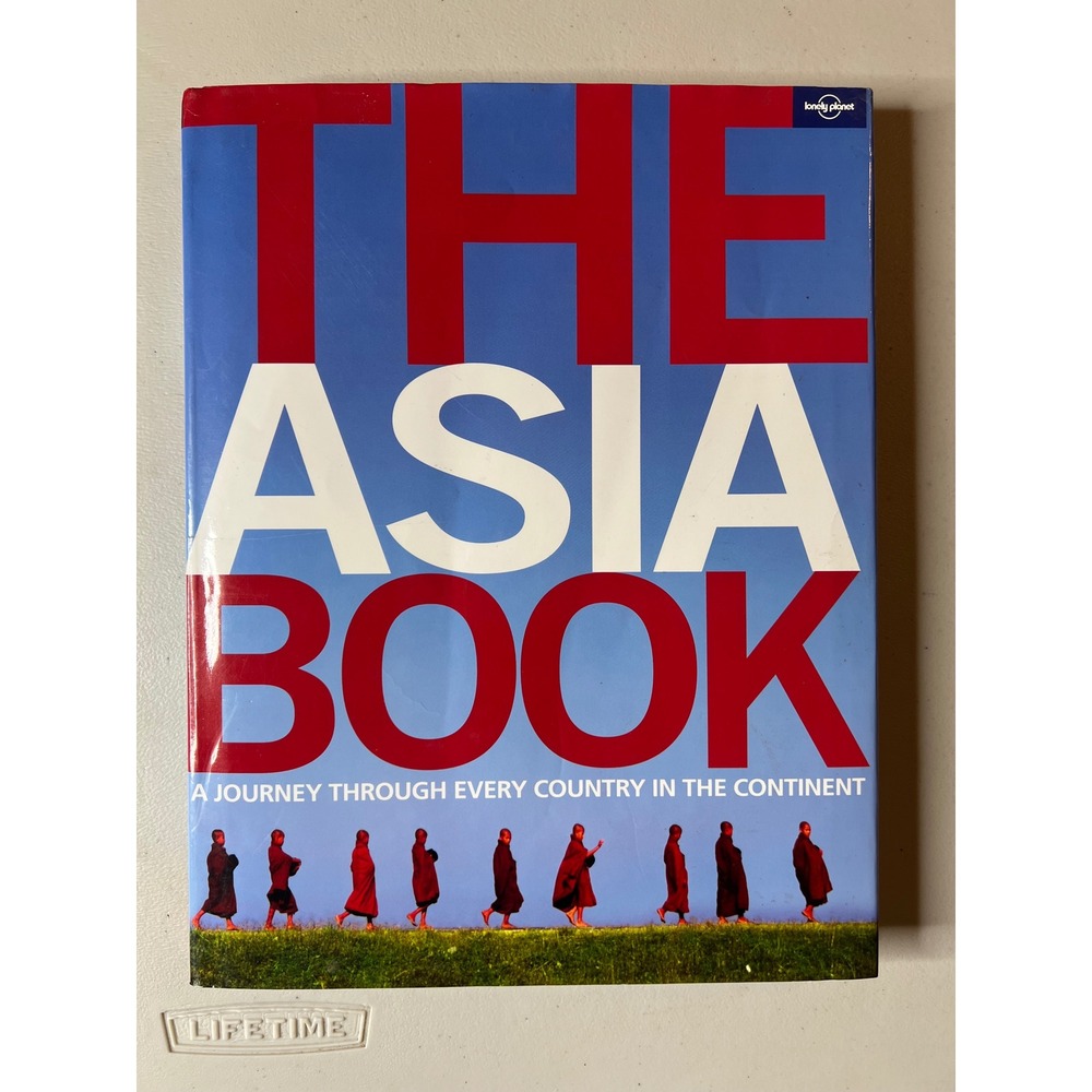 Lonely Planet The Asia Book Hardcover Travel Photography‎ Coffee Table Book